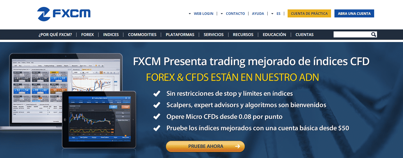 Opciones binarias fxcm