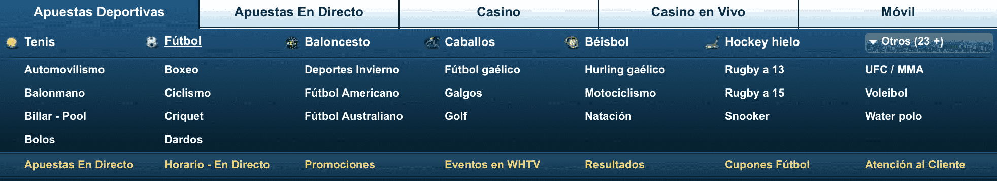 William Hill casa de apuestas