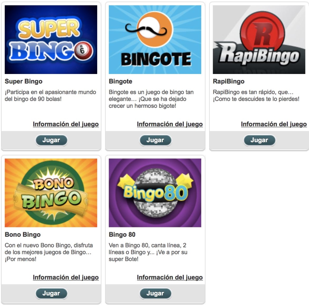 Canal Bingo