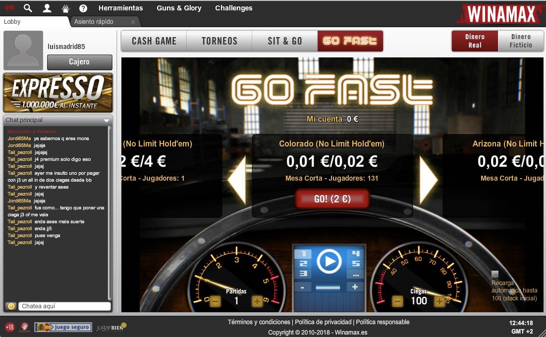 Winamax poker software