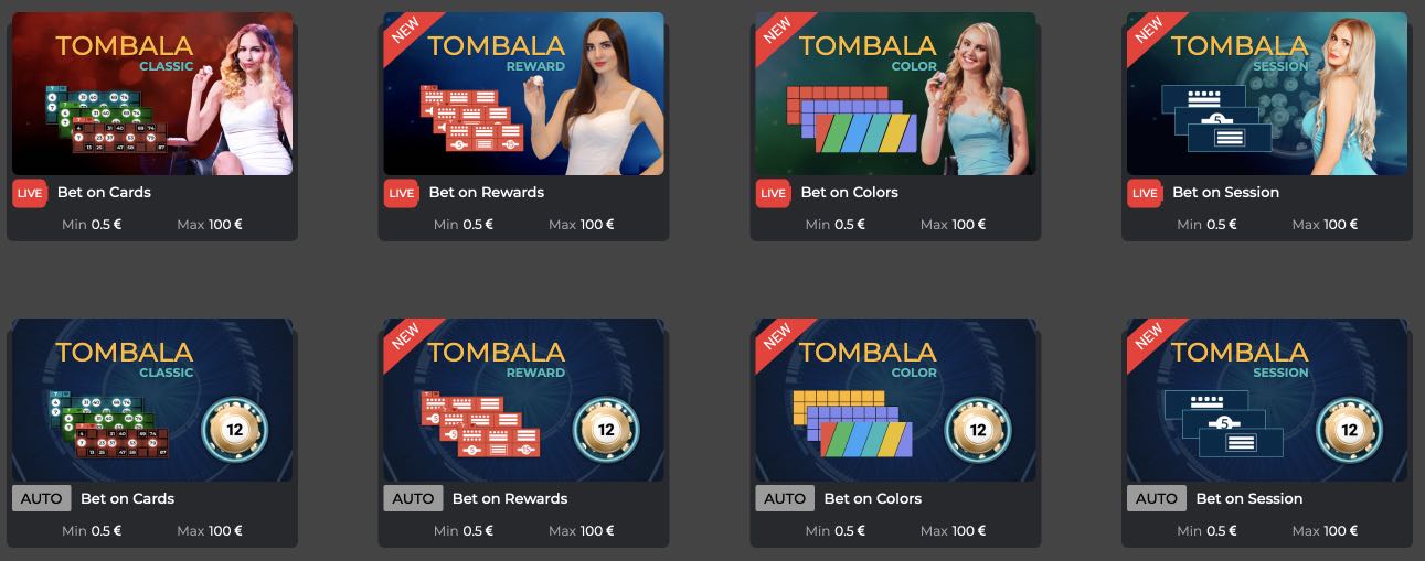 Campeonbet Tombala en vivo