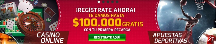 Bono de bienvenida Zamba
