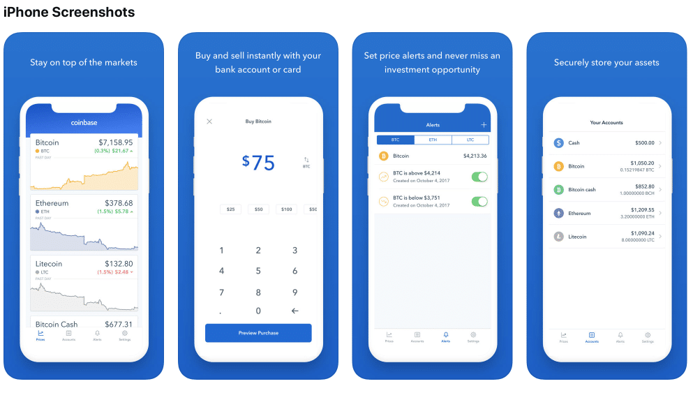 Coinbase iOS