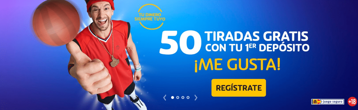 bono de bienvenida con tiradas gratis playuzu