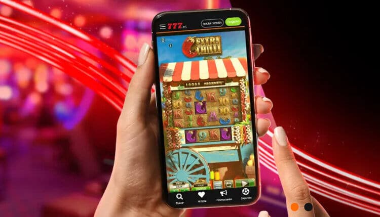 aplicación para móviles de casino777